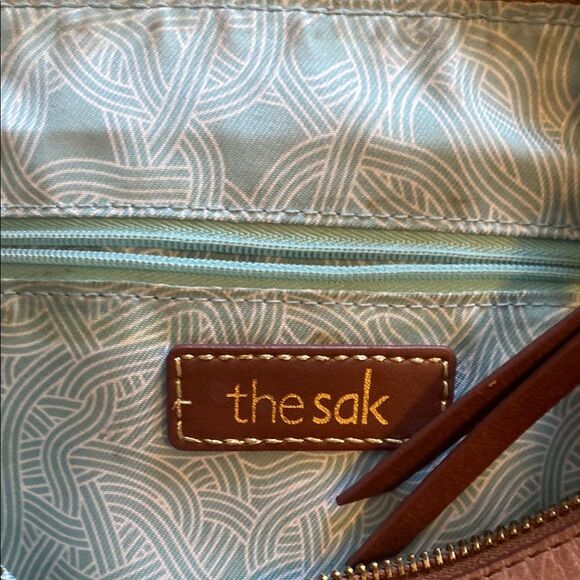 Sak Tan Leather Shoulder Bag - Picture 2 of 7